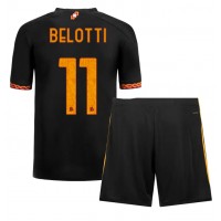 AS Roma Andrea Belotti #11 Tretí Detský futbalový dres 2023-24 Krátky Rukáv (+ trenírky)